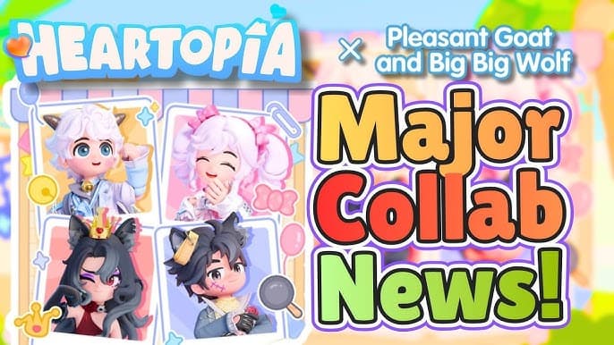 Evento Heartopia x Pleasant Goat and Big Big Wolf