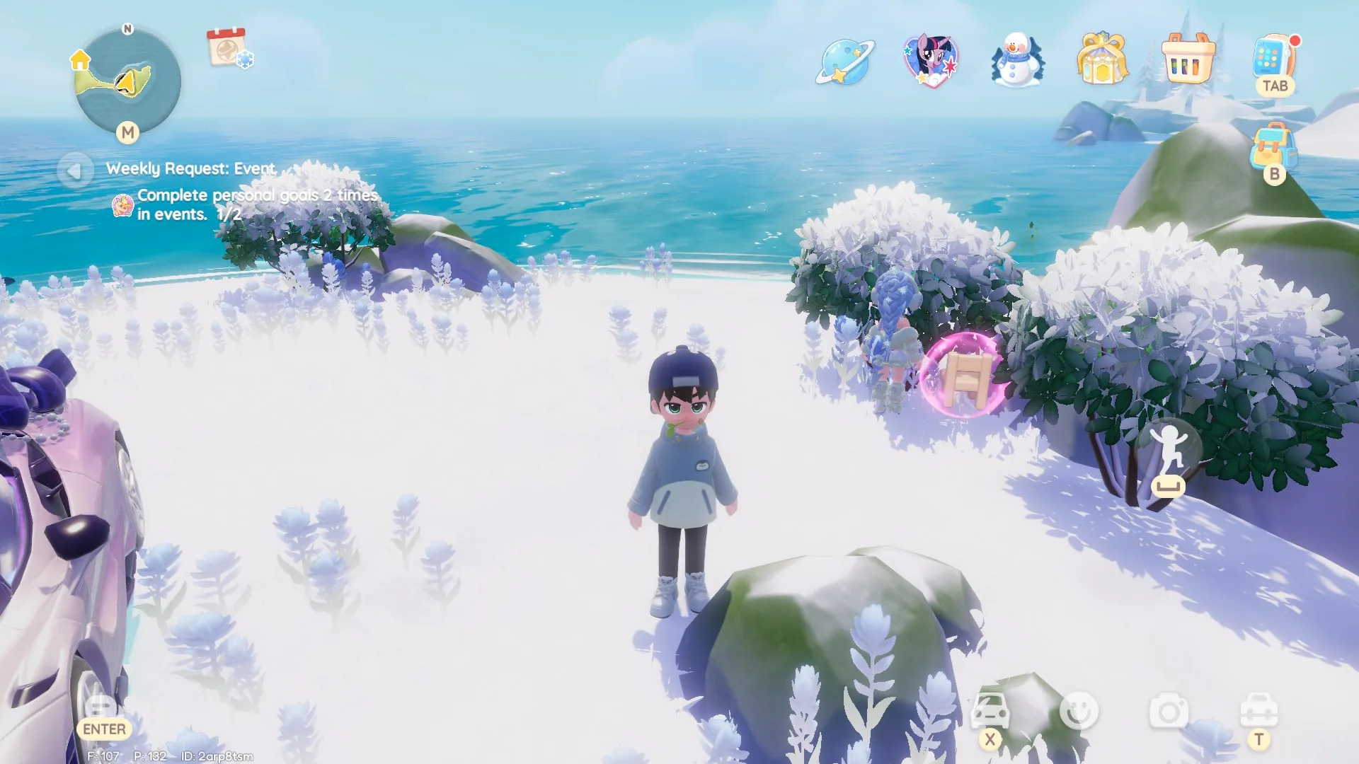 Heartopia Day 14 bubble location (Bubble 12), bubble close-up