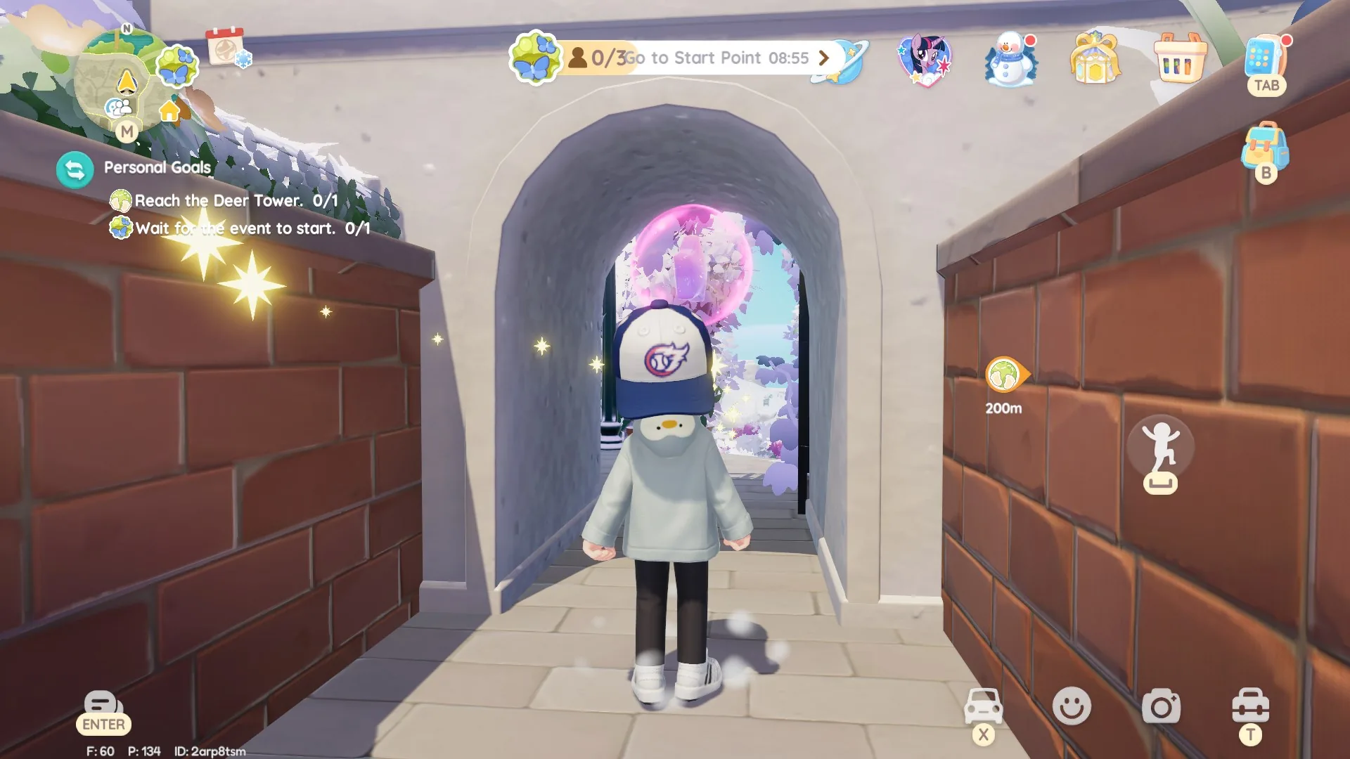 Heartopia Day 14 bubble location (Bubble 14), bubble close-up