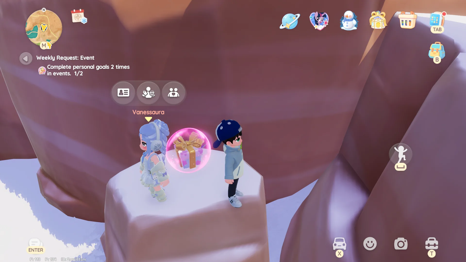 Heartopia Day 14 bubble location (Bubble 2), bubble close-up