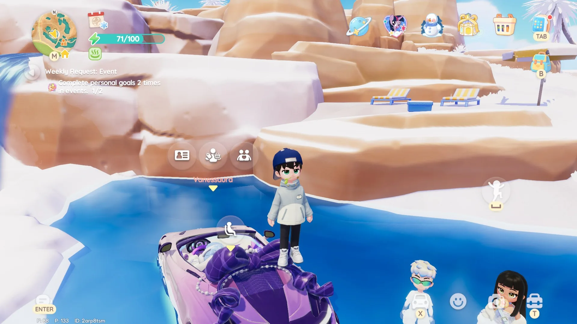 Heartopia Day 14 bubble location (Bubble 3), bubble close-up