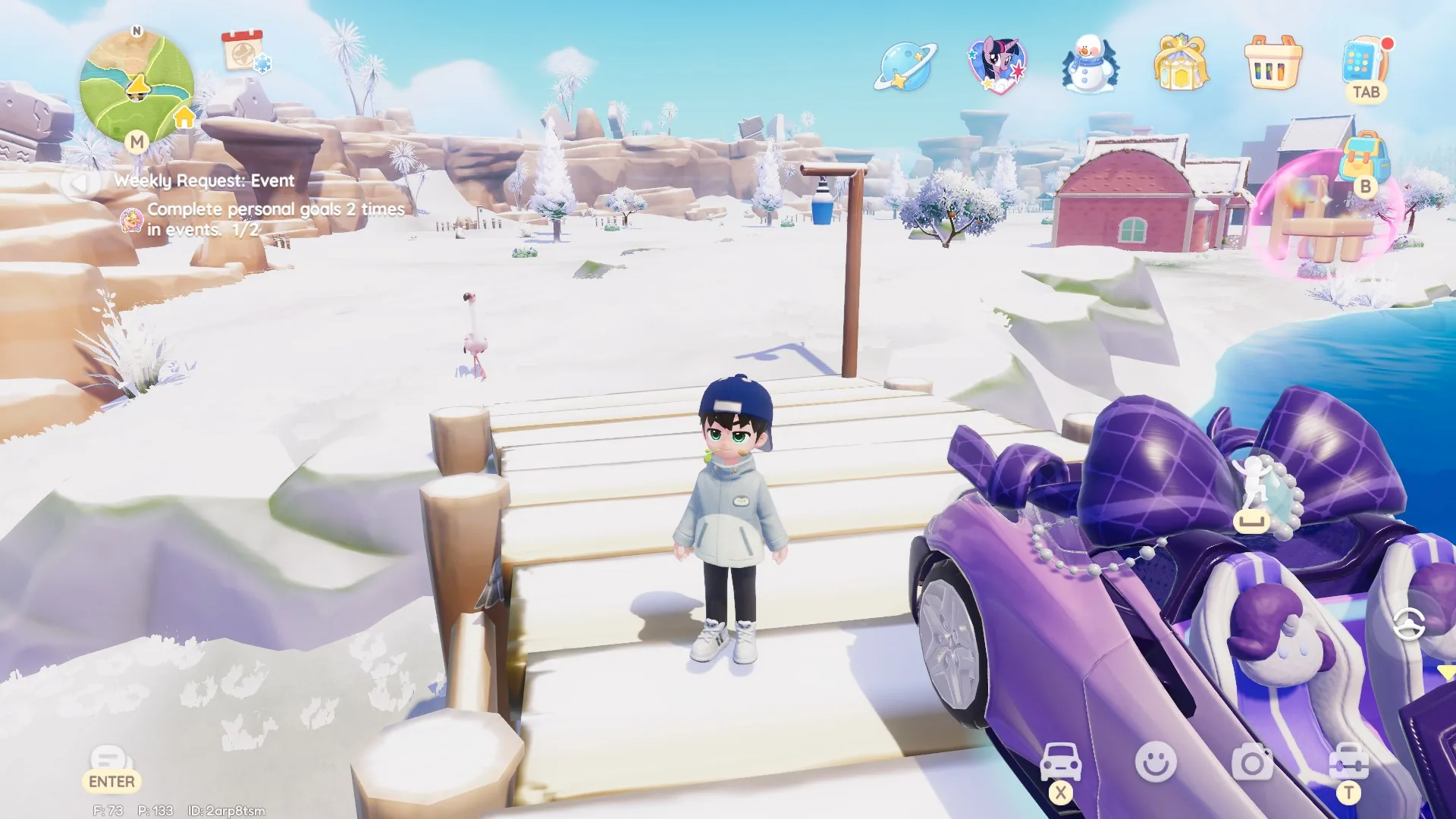 Heartopia Day 14 bubble location (Bubble 4), bubble close-up