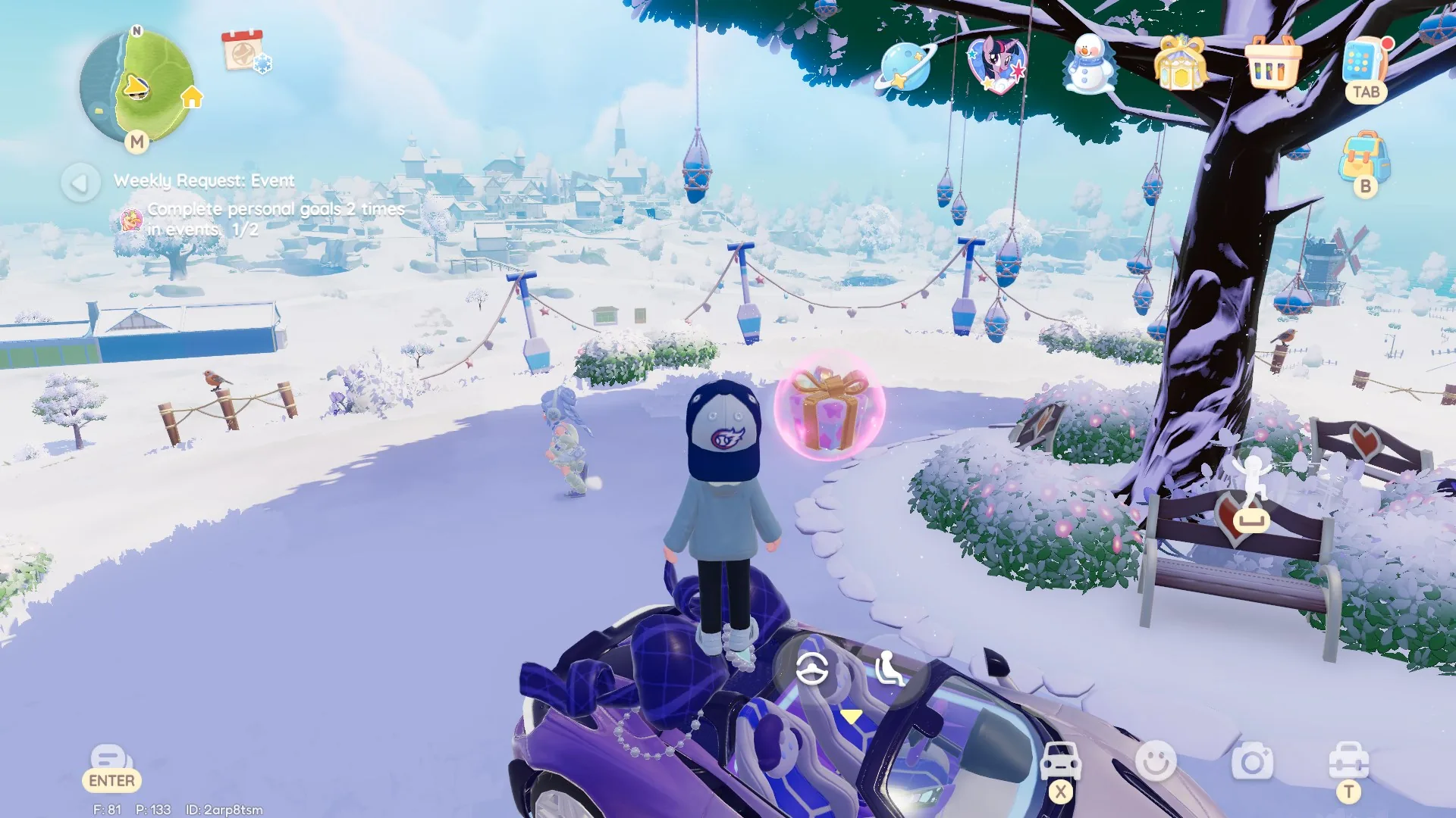 Heartopia Day 14 bubble location (Bubble 6), bubble close-up