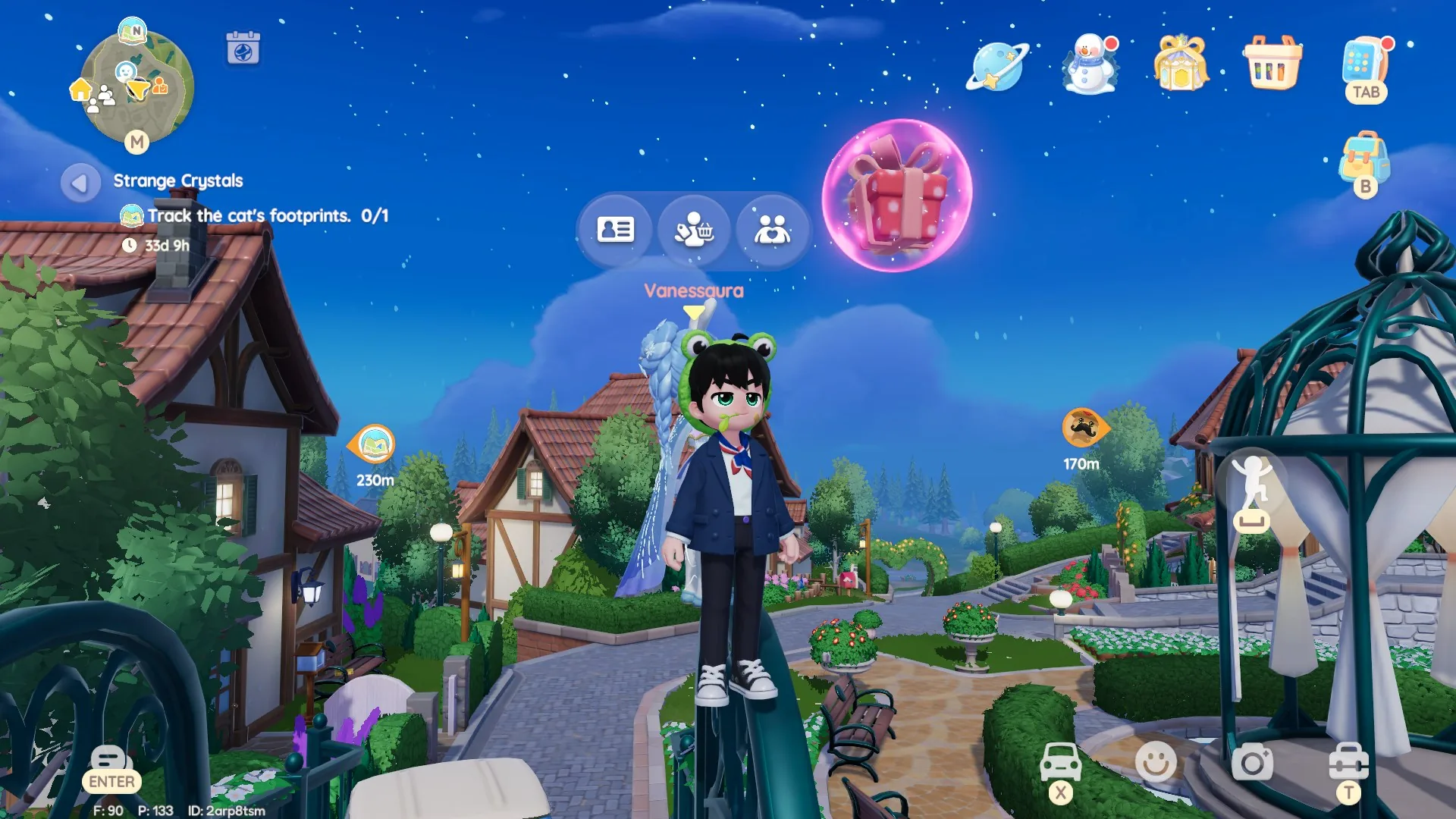 Heartopia Day 7 bubble location (Bubble 10) — visual reference