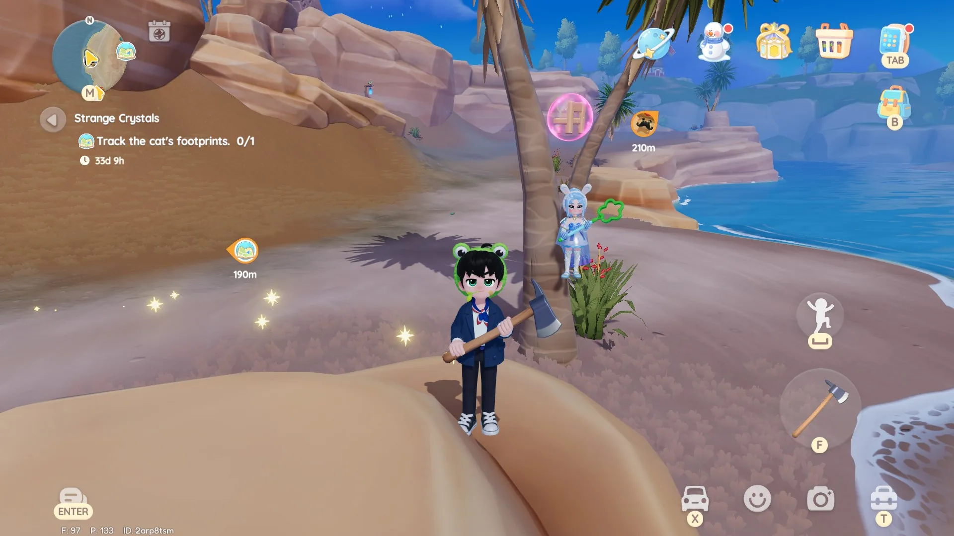 Heartopia Day 7 bubble location (Bubble 5) — visual reference