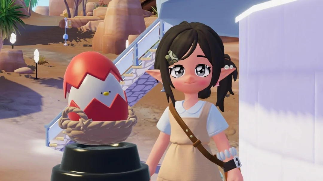 Localização do Ovo de Inverno 8 - Heartopia