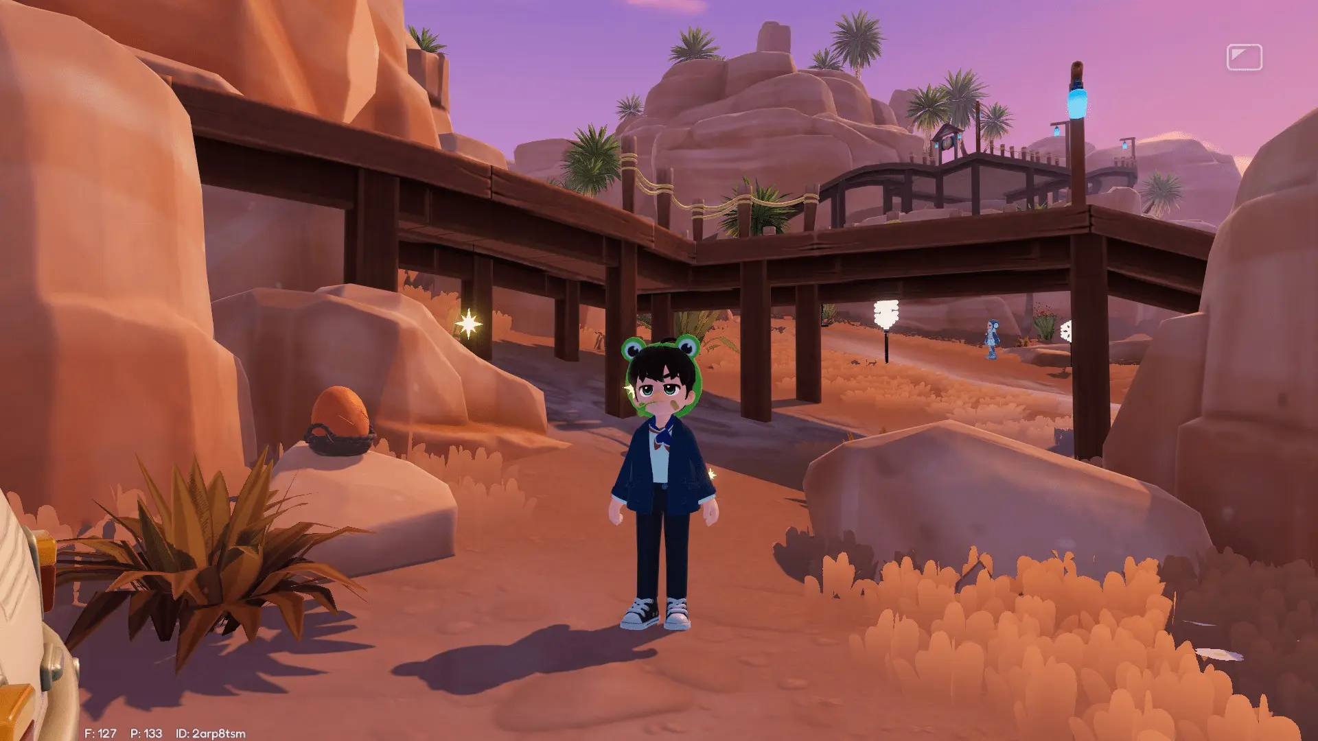 Localização do Ovo de Inverno 9 - Heartopia