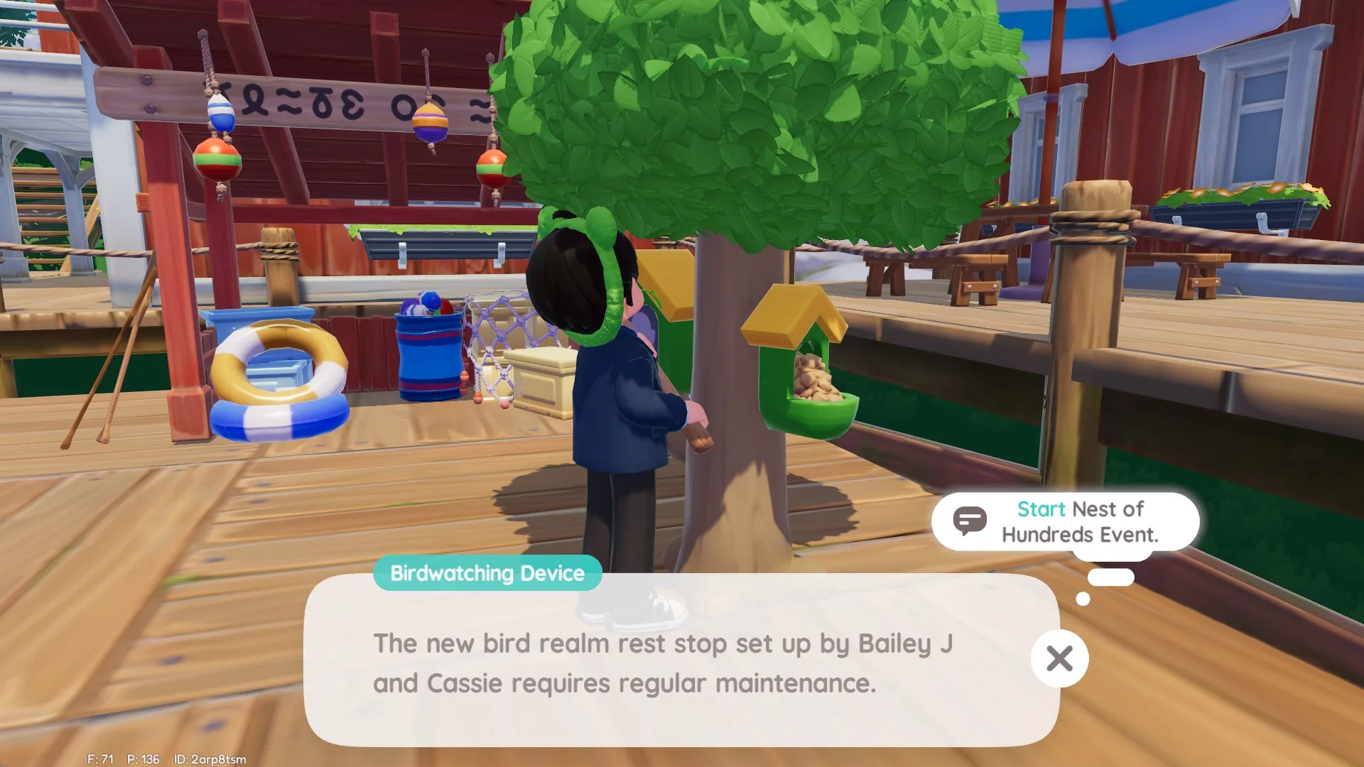 Nest of Hundreds start screen