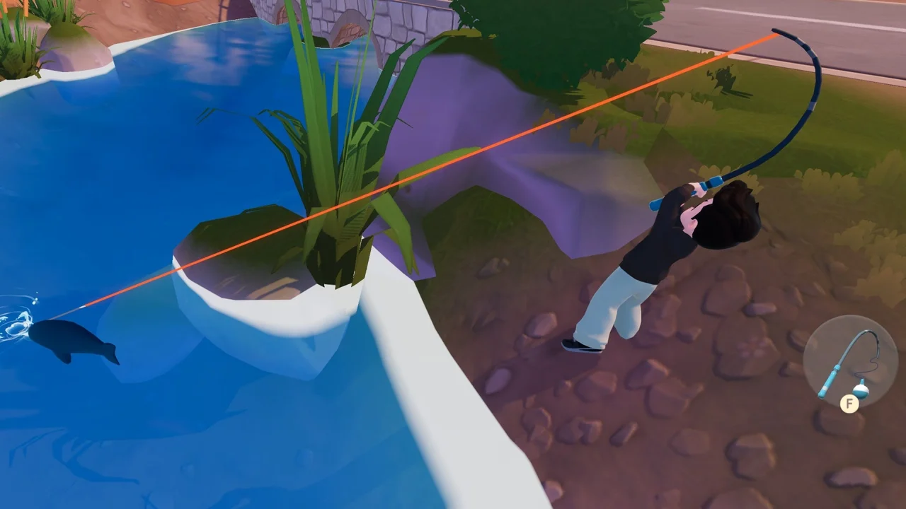 Fishing minigame