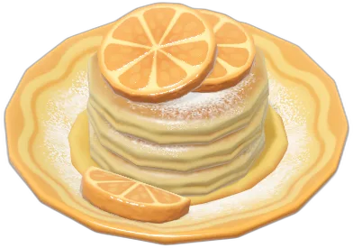 Winter Frost Season: Mandarin Frosted Pancake