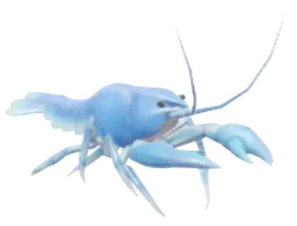 Blue European Crayfish