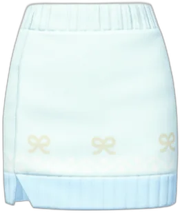 Jacquard Knitted Tight Mini Skirt