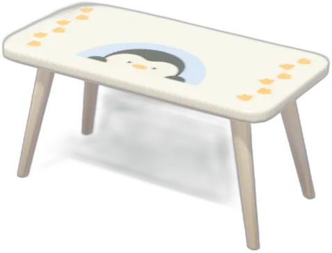Penguin Paw Long Dining Table