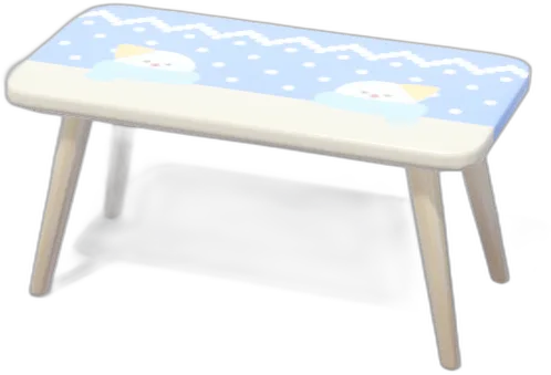 Snow Viewing Long Dining Table