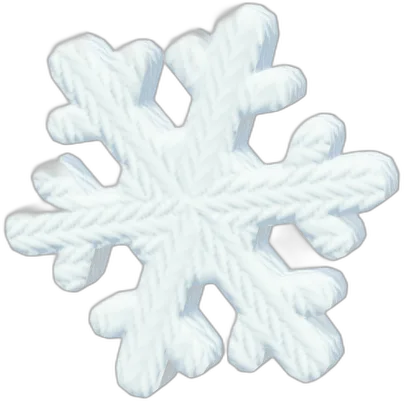 Snowflake Hair Clip 2