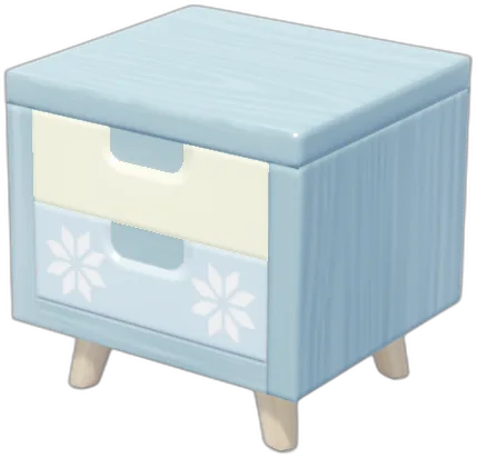 Snowflake Nightstand