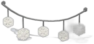 Snowflake String Lights