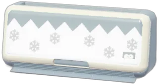 Snowflake Trim Air Conditioner