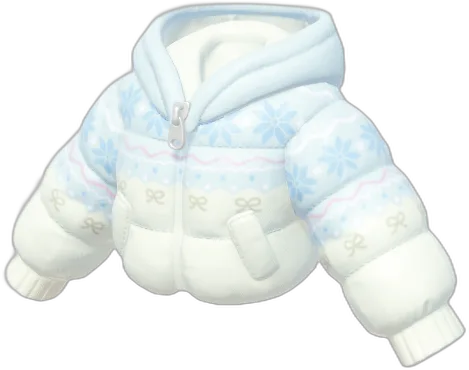 Snowflake Trim Down Jacket 2