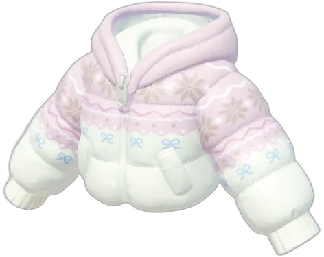 Snowflake Trim Down Jacket