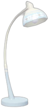 Snowflake Trim Floor Lamp