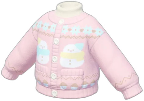 Snowman Cardigan