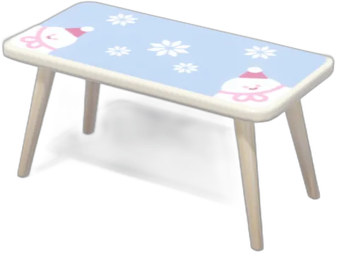 Snowman Long Dining Table