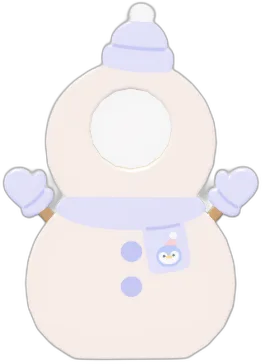 Snowman Selfie Frame Board 3