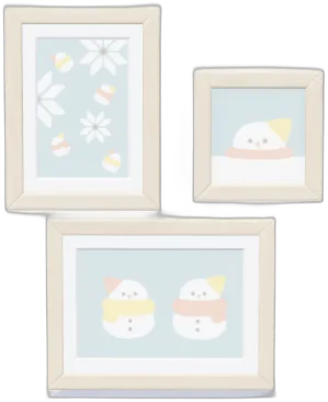 Snowman Set 1 Wall Art